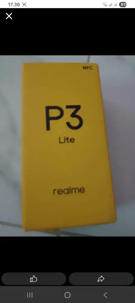 Realme P3 Lite Ram 4+8GB/128GB