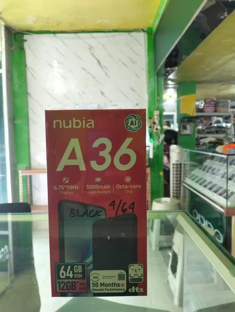 Nubia A36 Baru Garansi Resmi