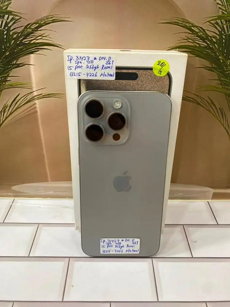 iPhone 15 Pro Max 256GB Second
