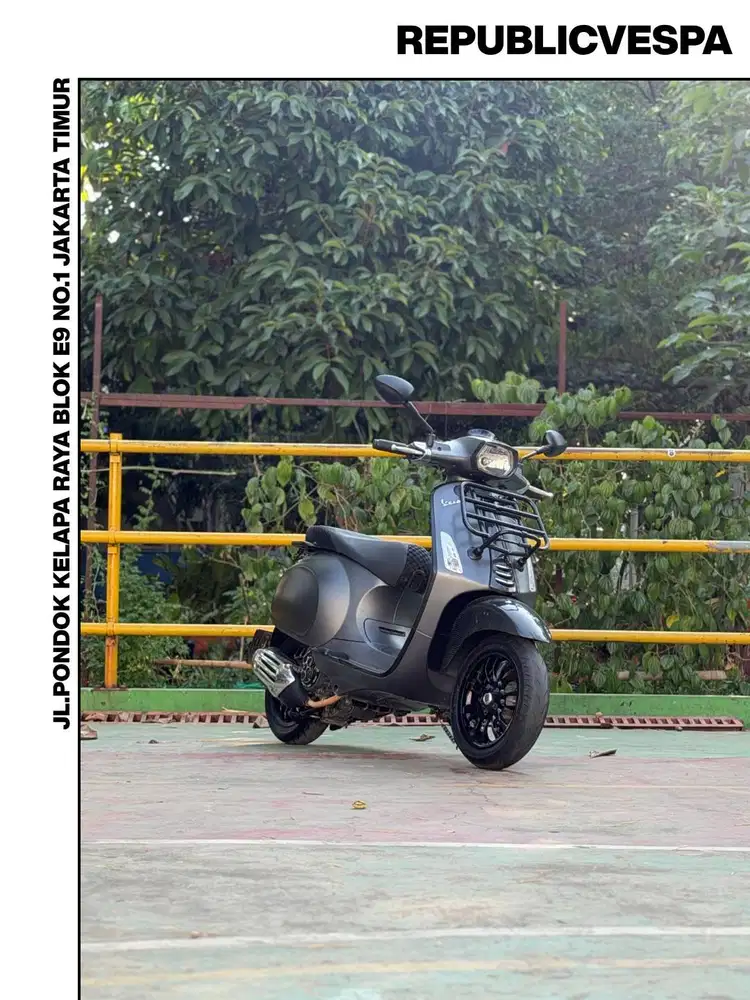TERMURAH Piaggio Vespa SPRINT 150 IGET ABS TAHUN 2018 GREY TITANIO