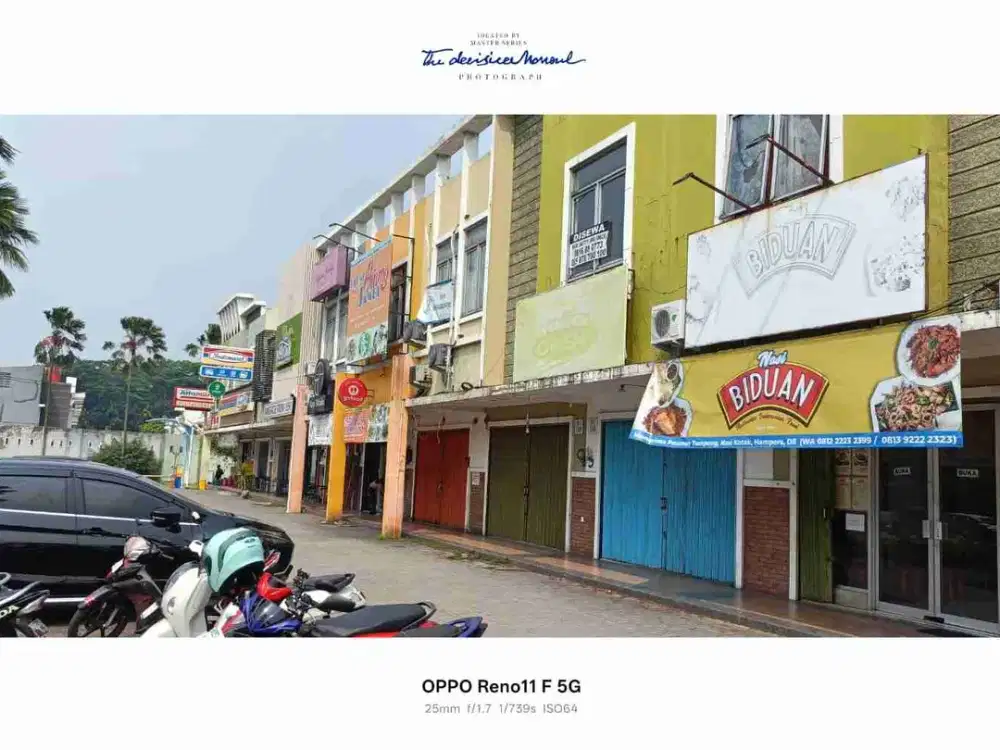 Dijual ruko dua lantai ruko opal gading Serpong Tangerang