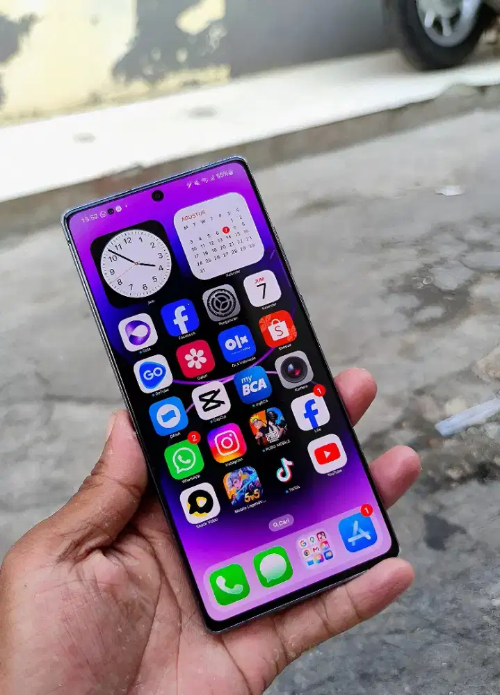 Samsung A52 mulus fulset siap pakai apik