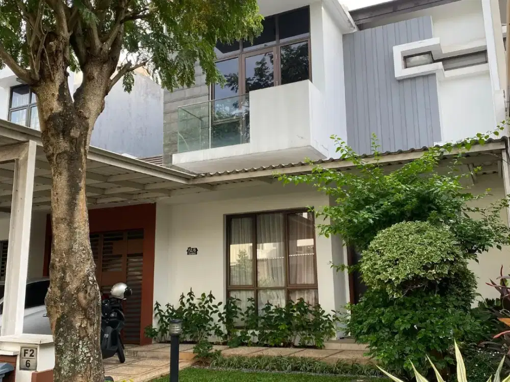 DIJUAL RUMAH 2 LANTAI DI BSD CITY FORESTA CLUSTER GIARDINA BAGUS LUAS DEKAT TOL DAN MALL
