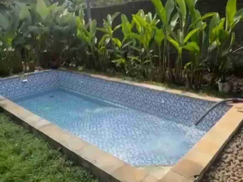 Rumah Swimming pool 414m Murah di Ciherang Dramaga Bogor