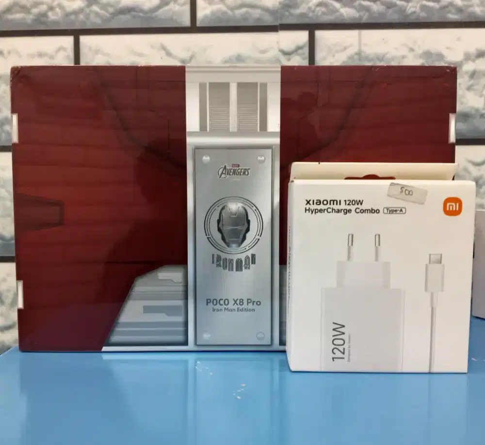Xiaomi Poco X8 Pro 12/512 Iron Man Ironman + Charger 120W ORI ResmiNEW