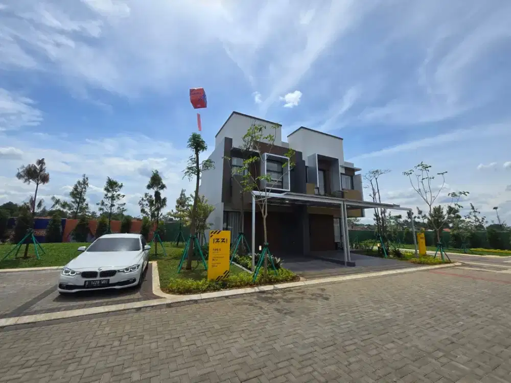 DIJUAL RUMAH 2 LANTAI DI BSD CITY CLUSTER IZZI PRODUK BARU PROMO FANTASTIS FREE DP LANGSUNG AKAD