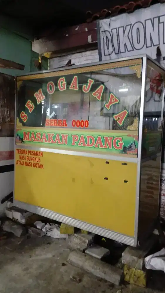 Etalase Nasi Padang