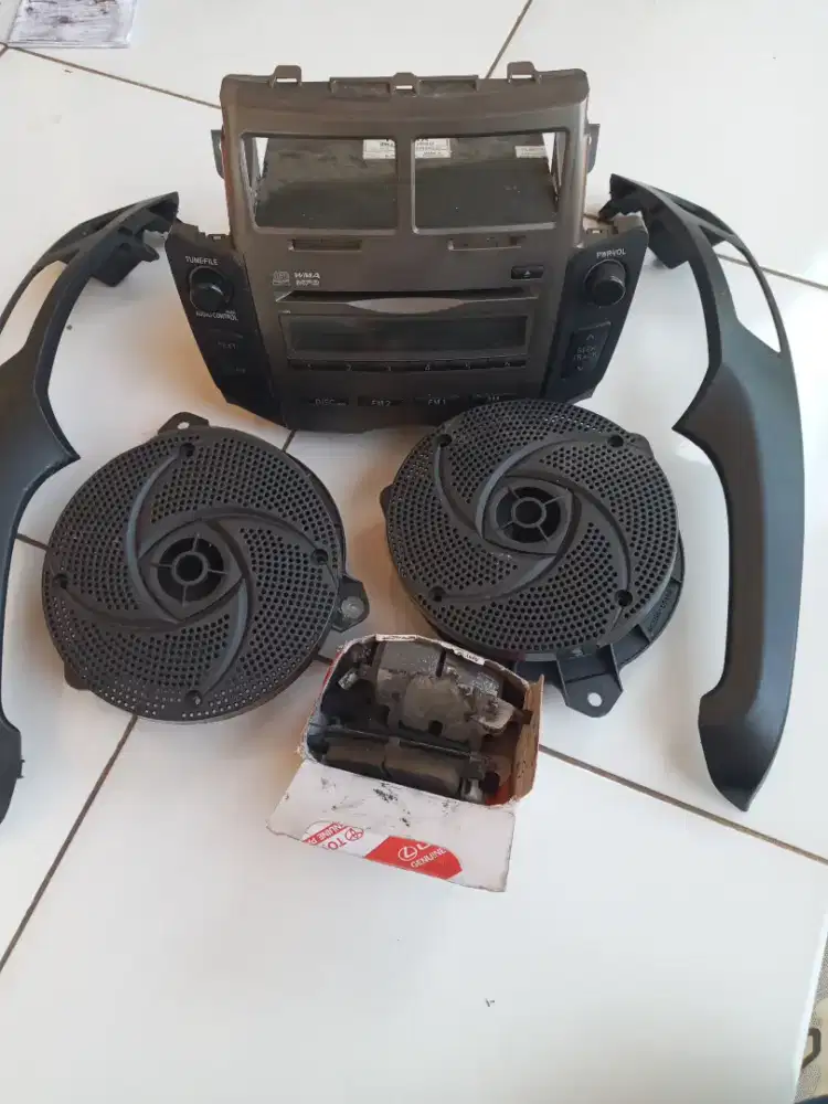 PART YARIS BAPAO KAMPAS REM BELAKANG DAN TAPE LIST YARIS
