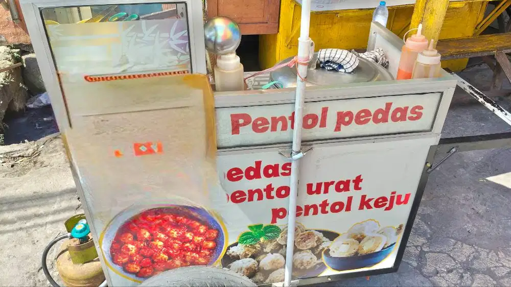 Rombong Gerobak Pentol