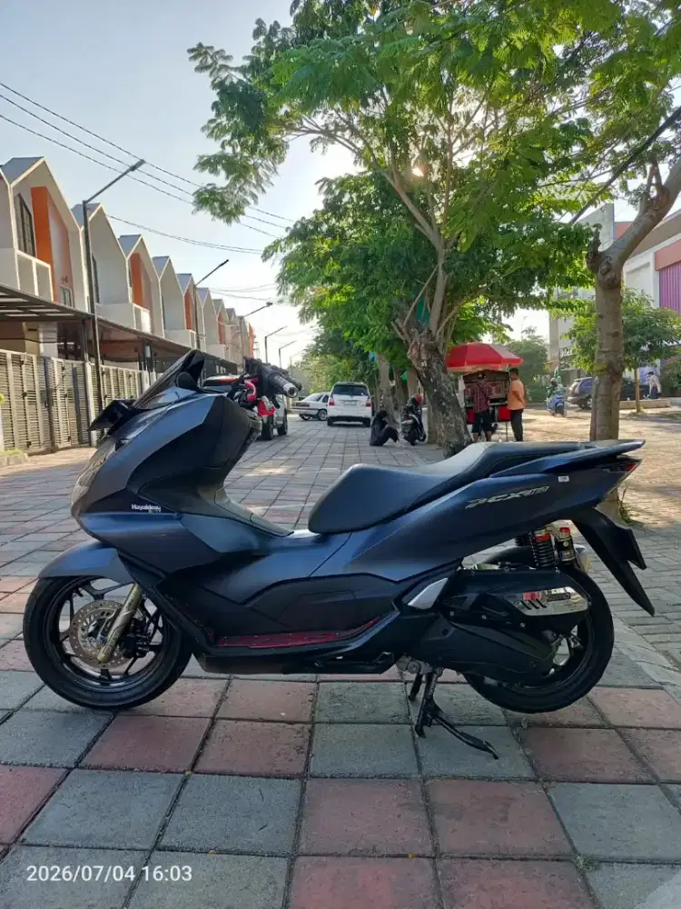 PCX 160cc tahun 2023 Matt blue