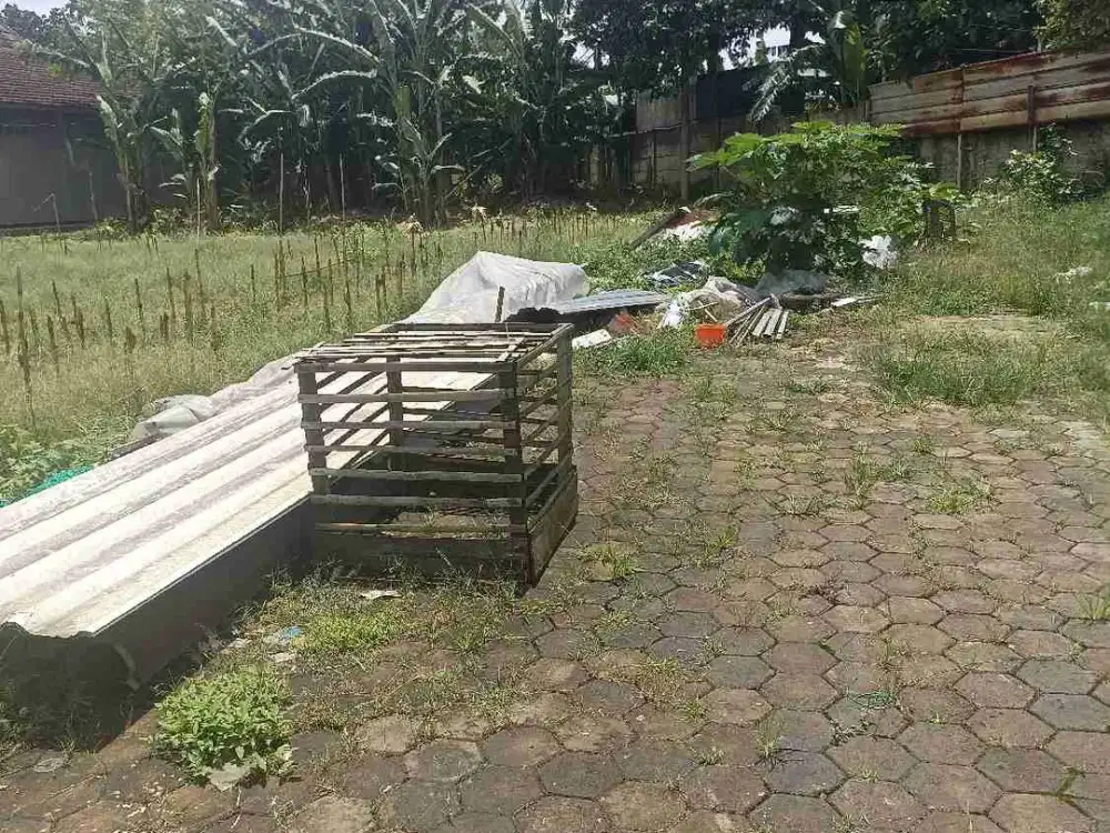 disewakan tanah kosong bonus bangunan apa adanya
