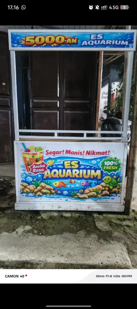 Gerobak es aquarium