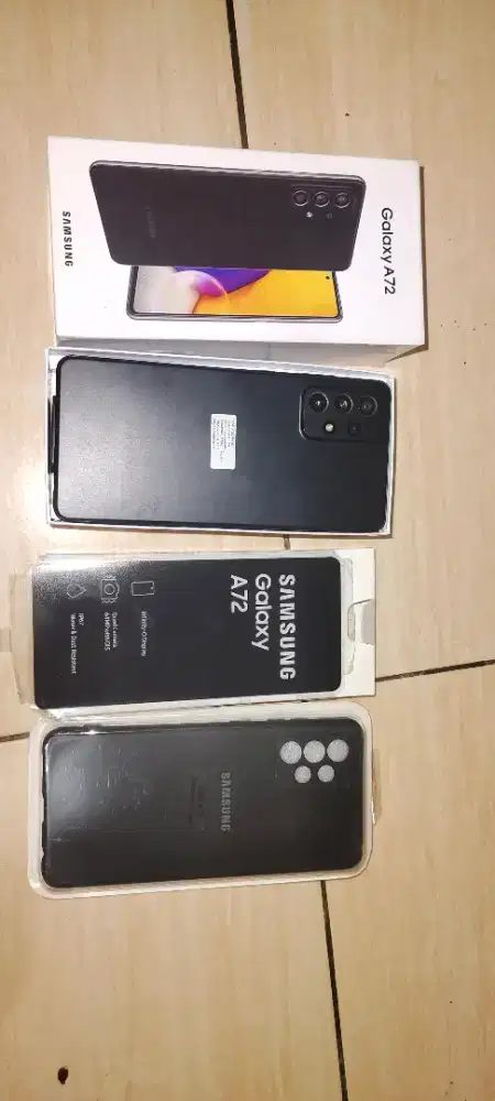Jual HP samsung A72 ram 8/256gb Fullset mulus