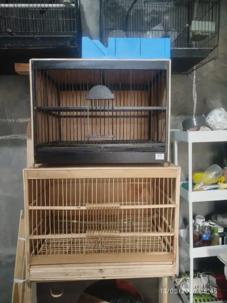 Sangkar ternak kenari 2 set