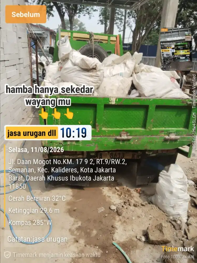 JASA BUANG PUING & SAMPAH PROYEK