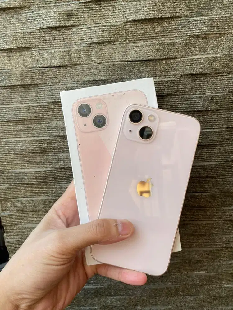 Iphone 13 128 pink resmi beacukai
