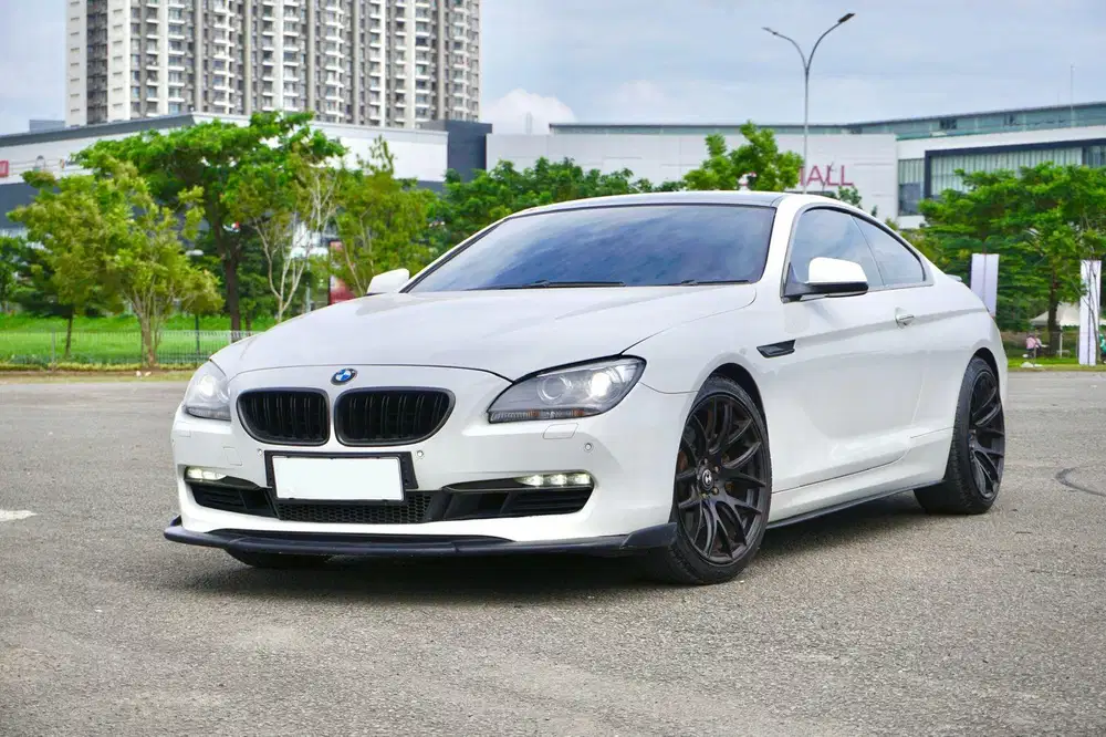 BMW 640i Coupè N55 F12 2014 Putih Mulus Antik