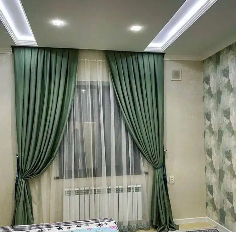 Menerima Pemasangan Gorden Wallpaper Dinding 3D Gordyn Hordeng Korden