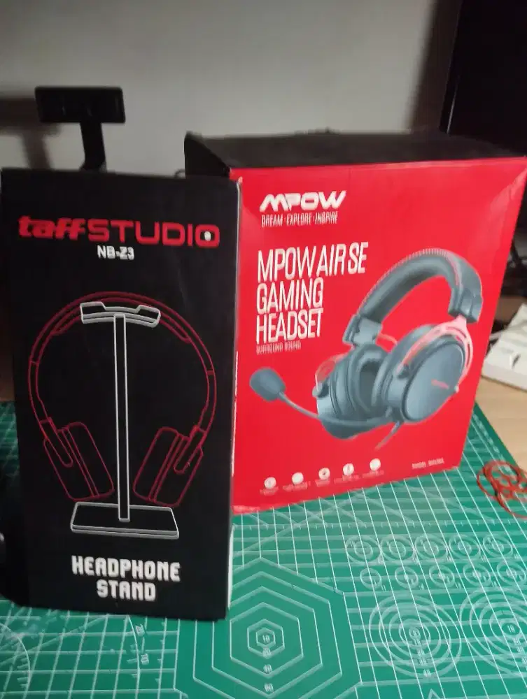 BU, Headset gaming PC, MOBILE, XBOX, PS, Free headset stand