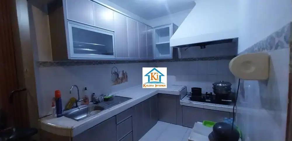 Jasa Kitchen Set Aluminium di Surabaya Kaloka Interior