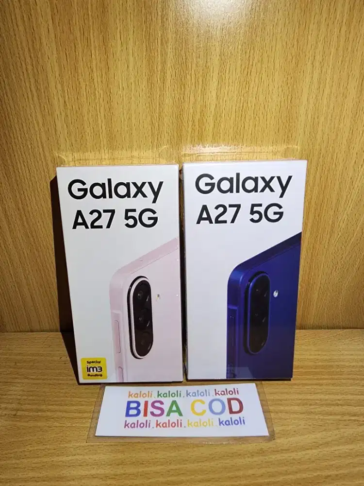 Samsung Galaxy A27 5G 8/256
New Segel Garansi Resmi Samsung Indonesia