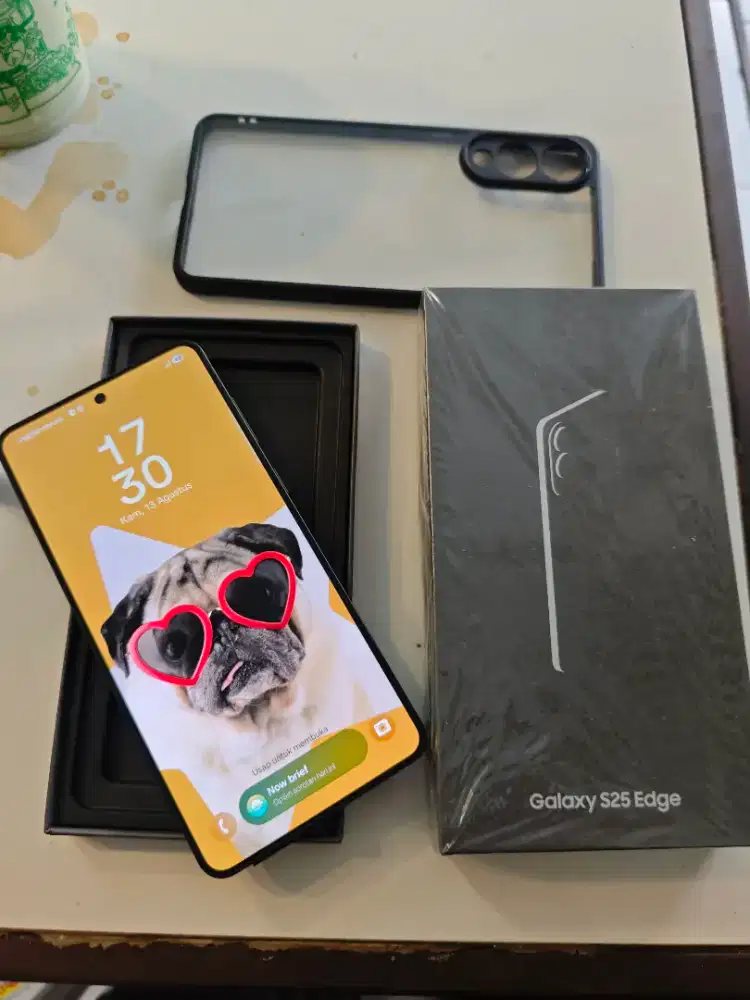 Samsung S25 Edge 12/512GB Fullshet Garansi Aktif