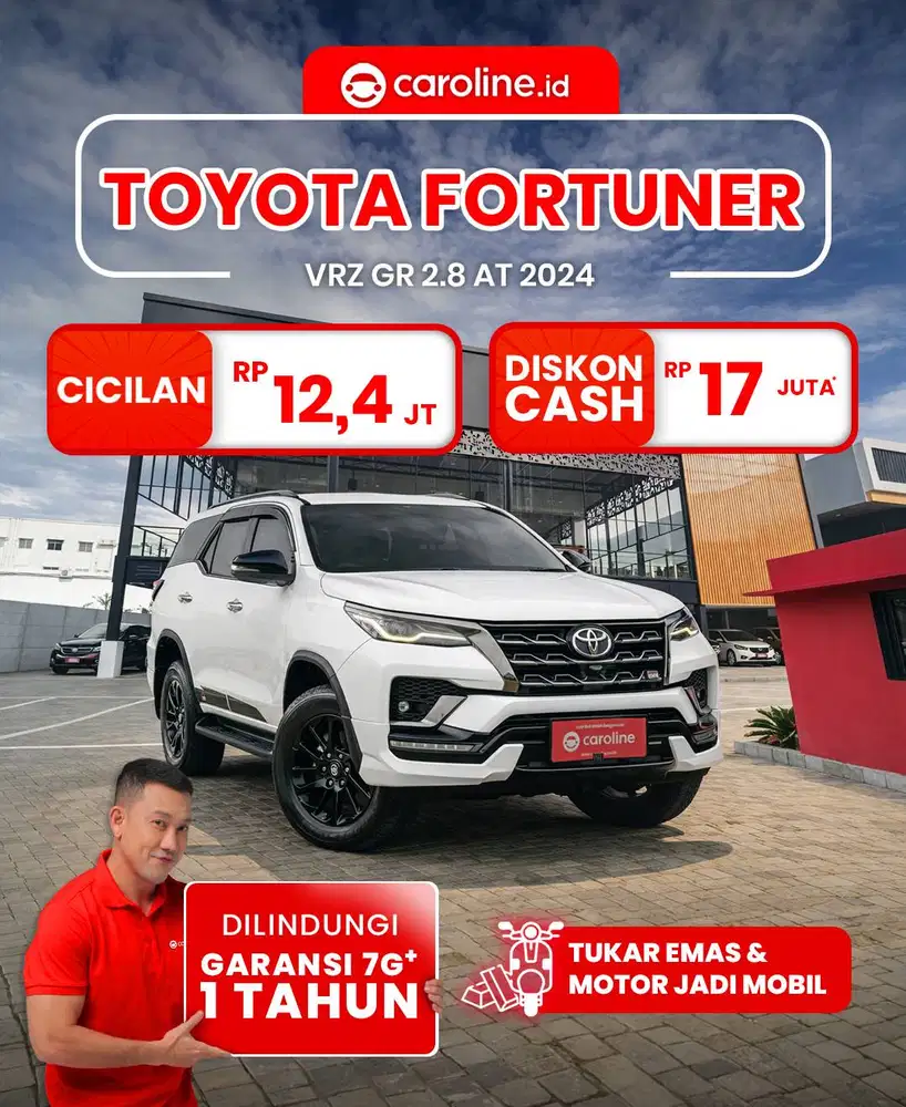 Toyota Fortuner VRZ GR Matic 2024