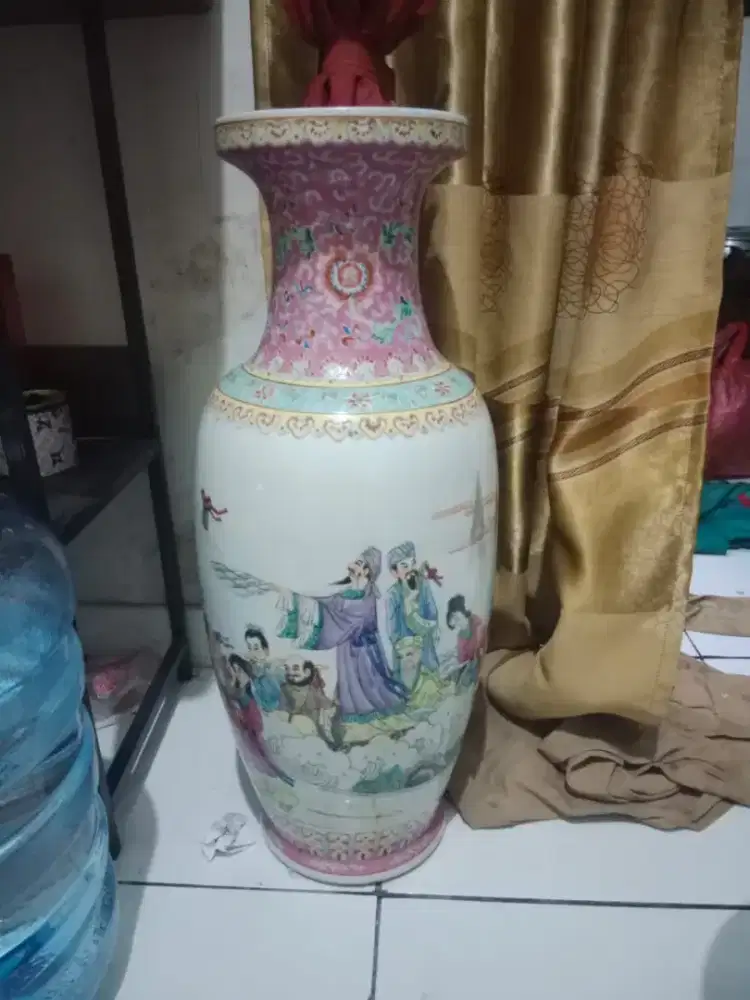 Guci keramik asli cina family rose
