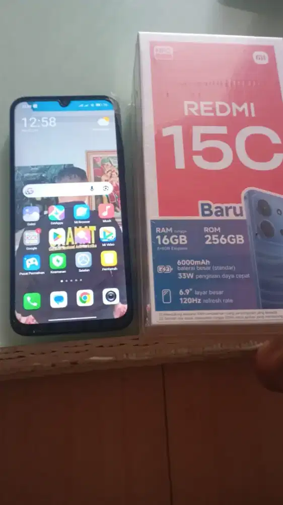 Resmi 15c NFC  16/256 FullSet Mulus