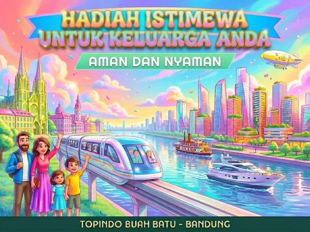 JUAL RUMAH DI TOPINDO RESIDENCE, BUAH BATU, CIGANITRI, BANDUNG KIDUL.