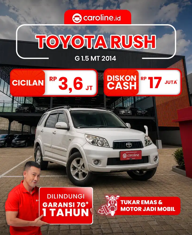Toyota Rush G Manual 2014