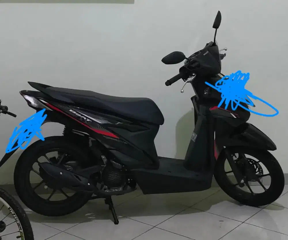 Honda beat 2026 hitam CBS