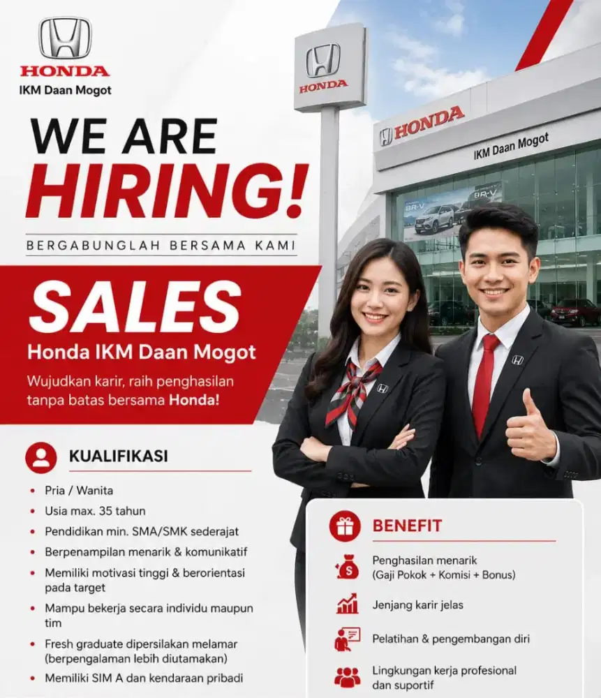 SALES MOBIL HONDA
