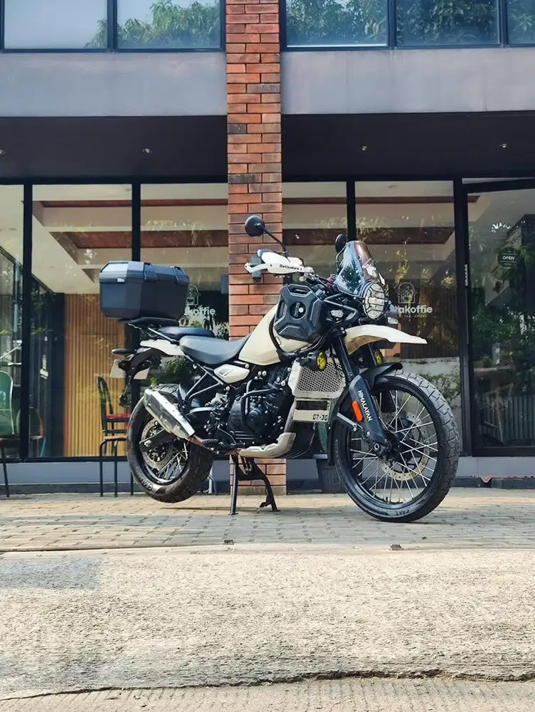 Royal Enfield Himalayan 450 tahun 2025 Very Low Odo Mulus TT FP Cream