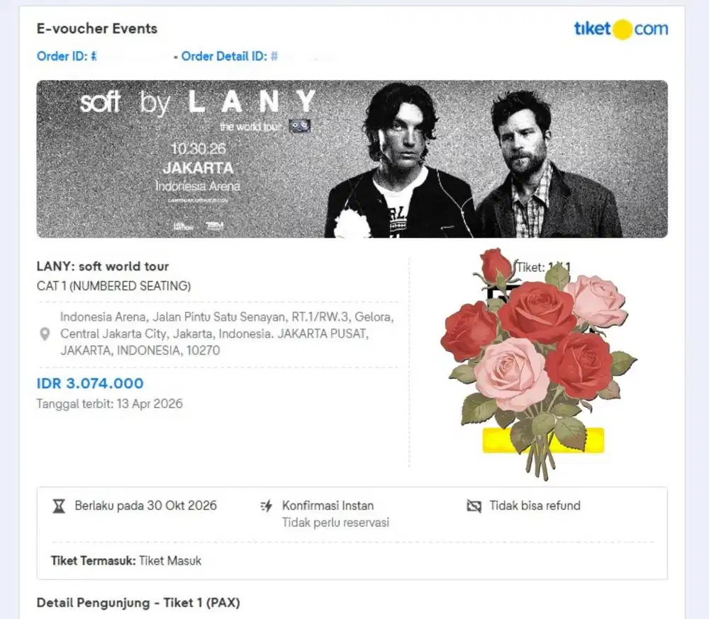 wts ticket konser lany
