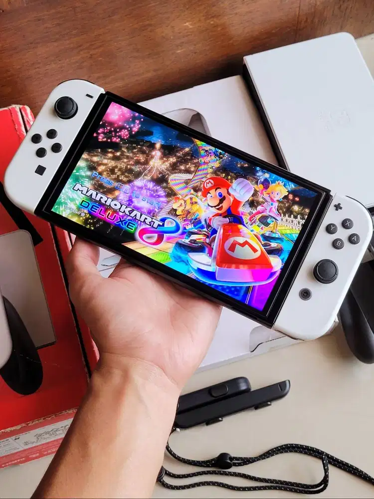 Nintendo Switch OLED Full Games Fullset Second Preloved Lengkap Ori