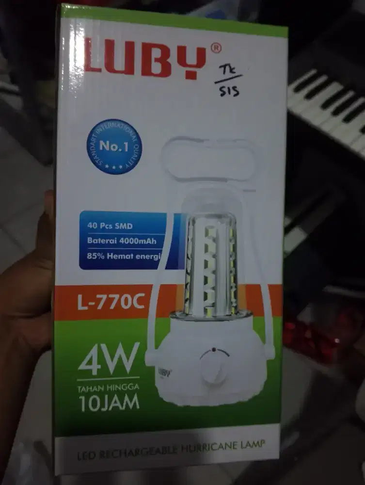Lampu emergency merk luby