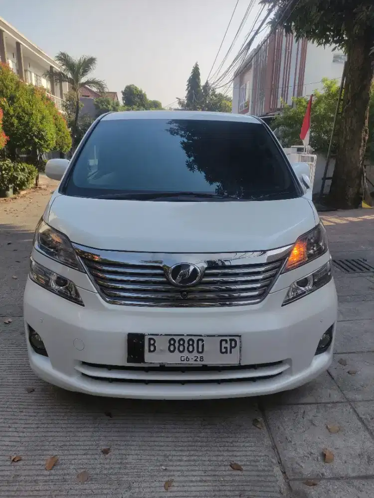 Vellfire 2.4 Premium Sound CBU AT 2010 KM Rendah
