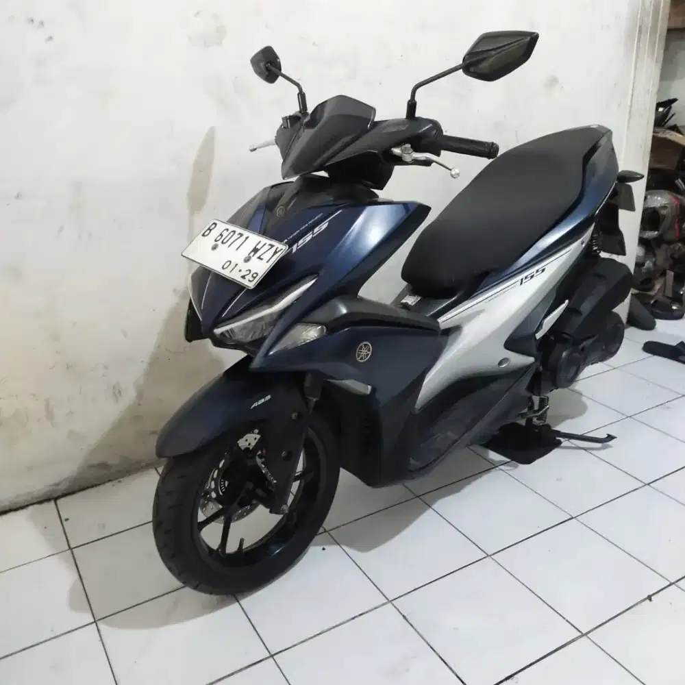 Yamaha Aerox ABS 2017 Orisinil lengkap Bagus Mesin Aluss