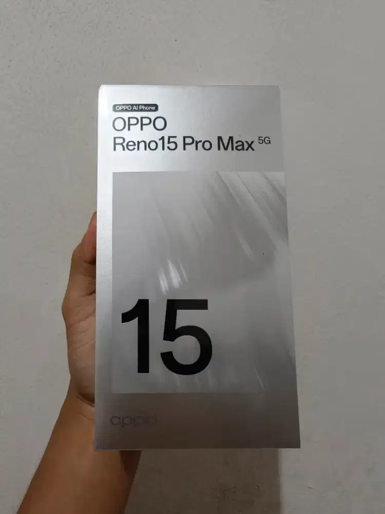OPPO Reno15 Pro Max Baru 100%