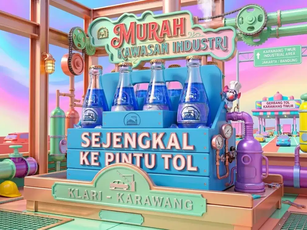 JUAL TANAH DI KERAWANG TIMUR, KLARI, KABUPATEN KERAWANG.