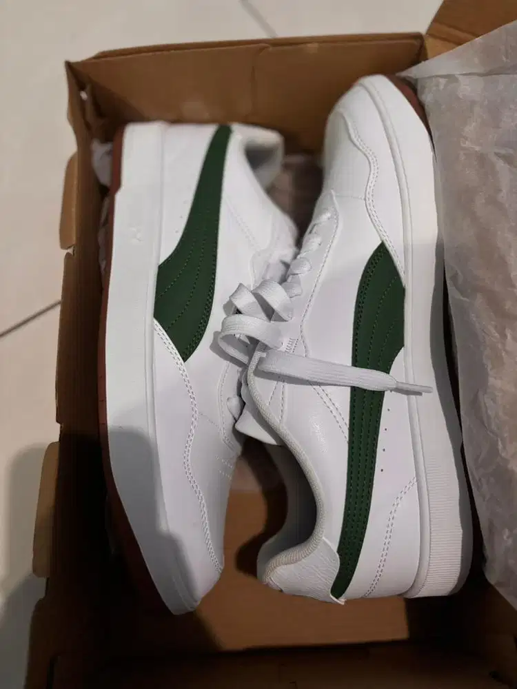 SEPATU PUMA PUTIH LAKI-LAKI PUMA MEN SHOES WHITE