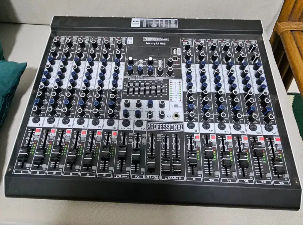 Dijual. Mixer 12 chn.  Recordingtech Luxury 12 MK2