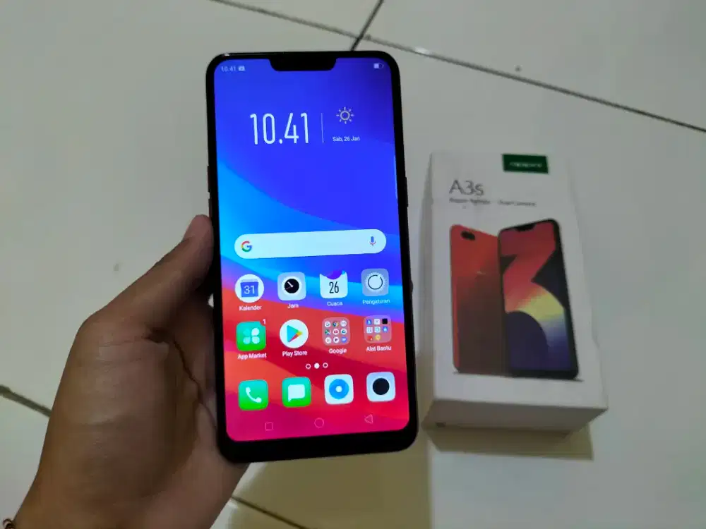 OPPO A3S RAM 6GB / 128GB 4G LTE Duos 6.2in Face iD Normal No Minus