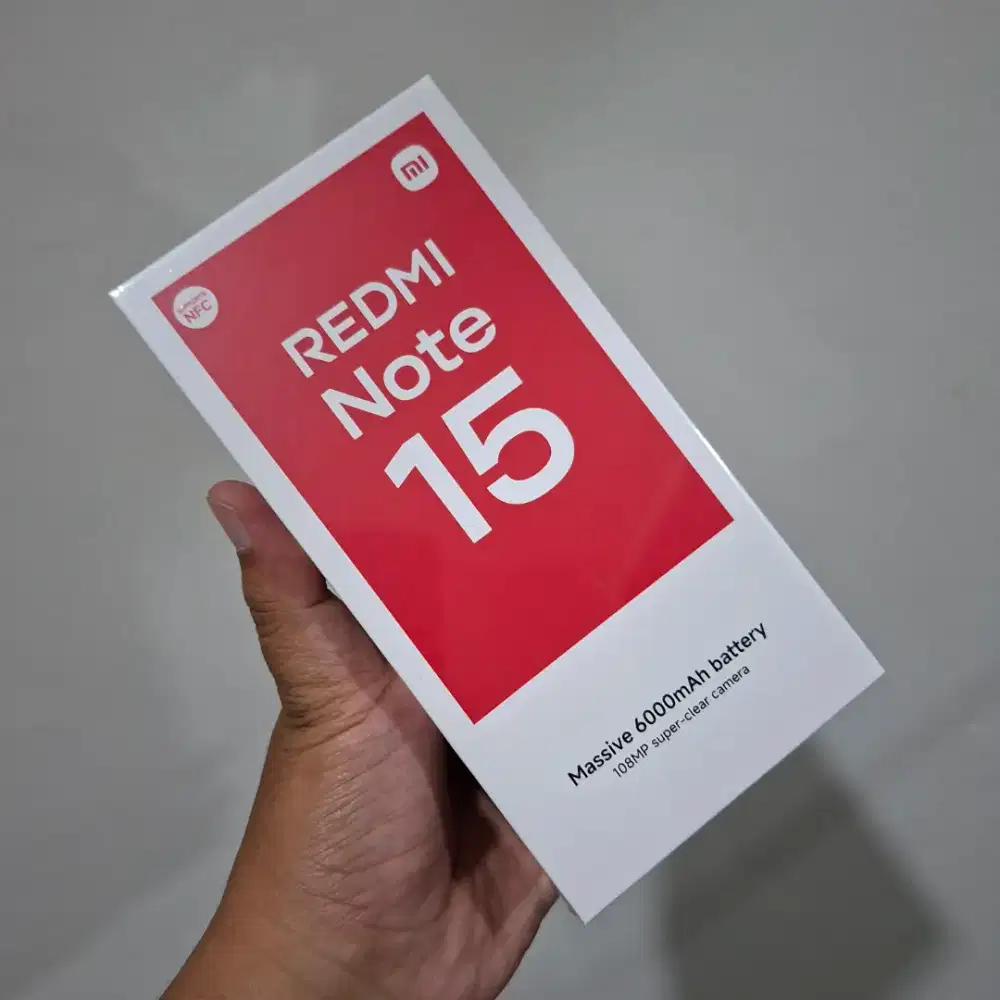 Redmi Note 15 6/128GB - Baru Garansi Resmi