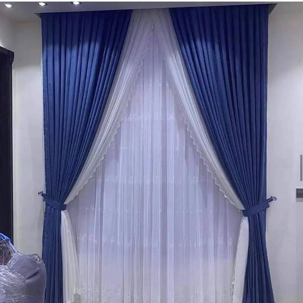 Menerima Pemasangan Gorden Wallpaper Dinding 3D Gordyn Hordeng Korden