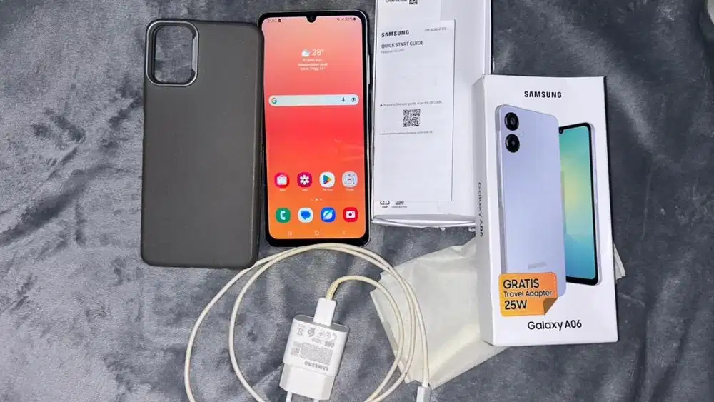 Samsung Galaxy A06 4/128GB – Bekas Mulus, Normal