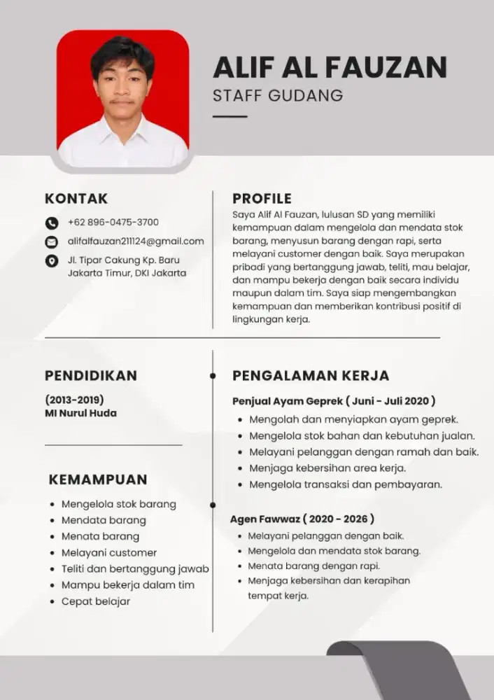 MENCARI PEKERJAAN