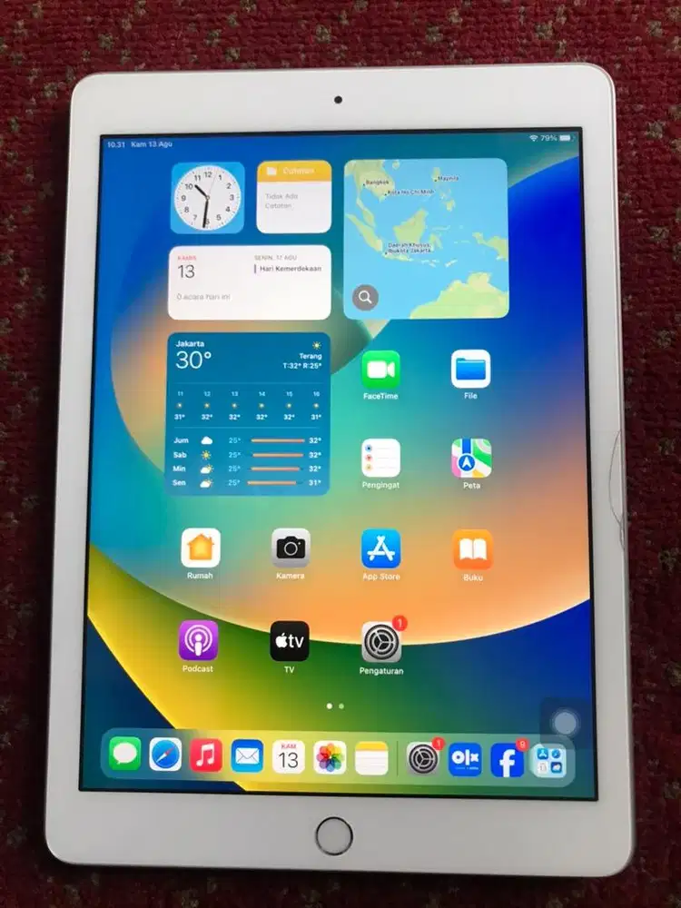 iPad Generasi 5 32GB Silver Wifi Only