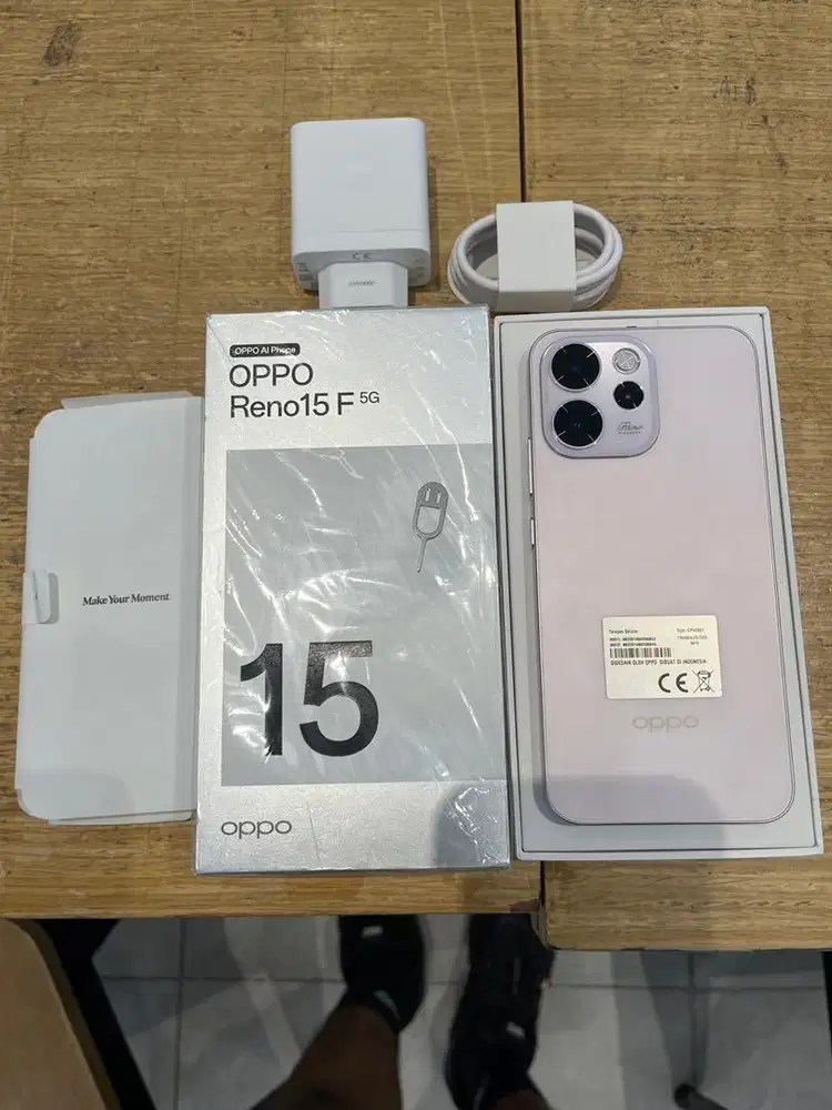 FLASH SALE !! OPPO RENO 15F 8/256GB 5G PINK MULUS NOMINUS GOOD 99%